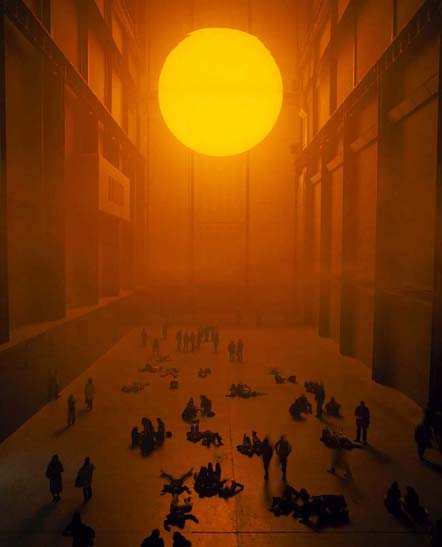 olafur eliasson's the weather project